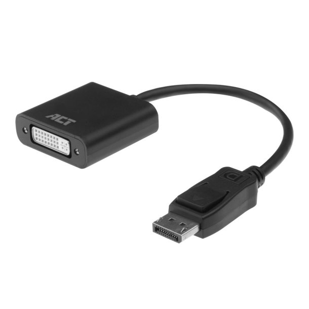 ACT 0.15 meters DisplayPort male to DVI female adapter