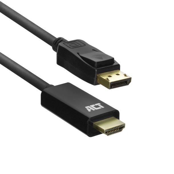 ACT DISPLAYPORT - HDMI M/M 1.8M