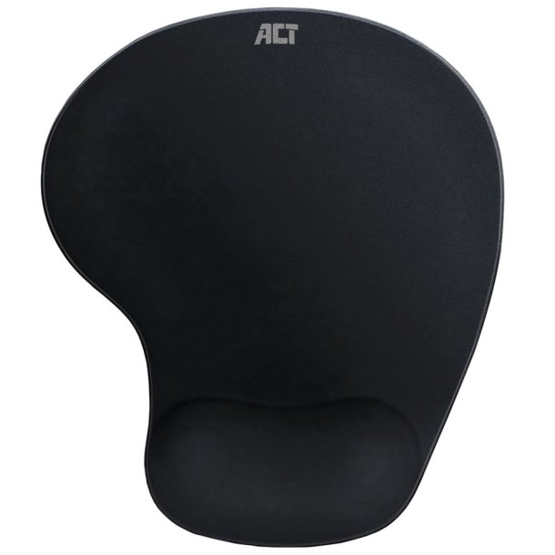 ACT Ergonomic mouse pad with wrist rest, black