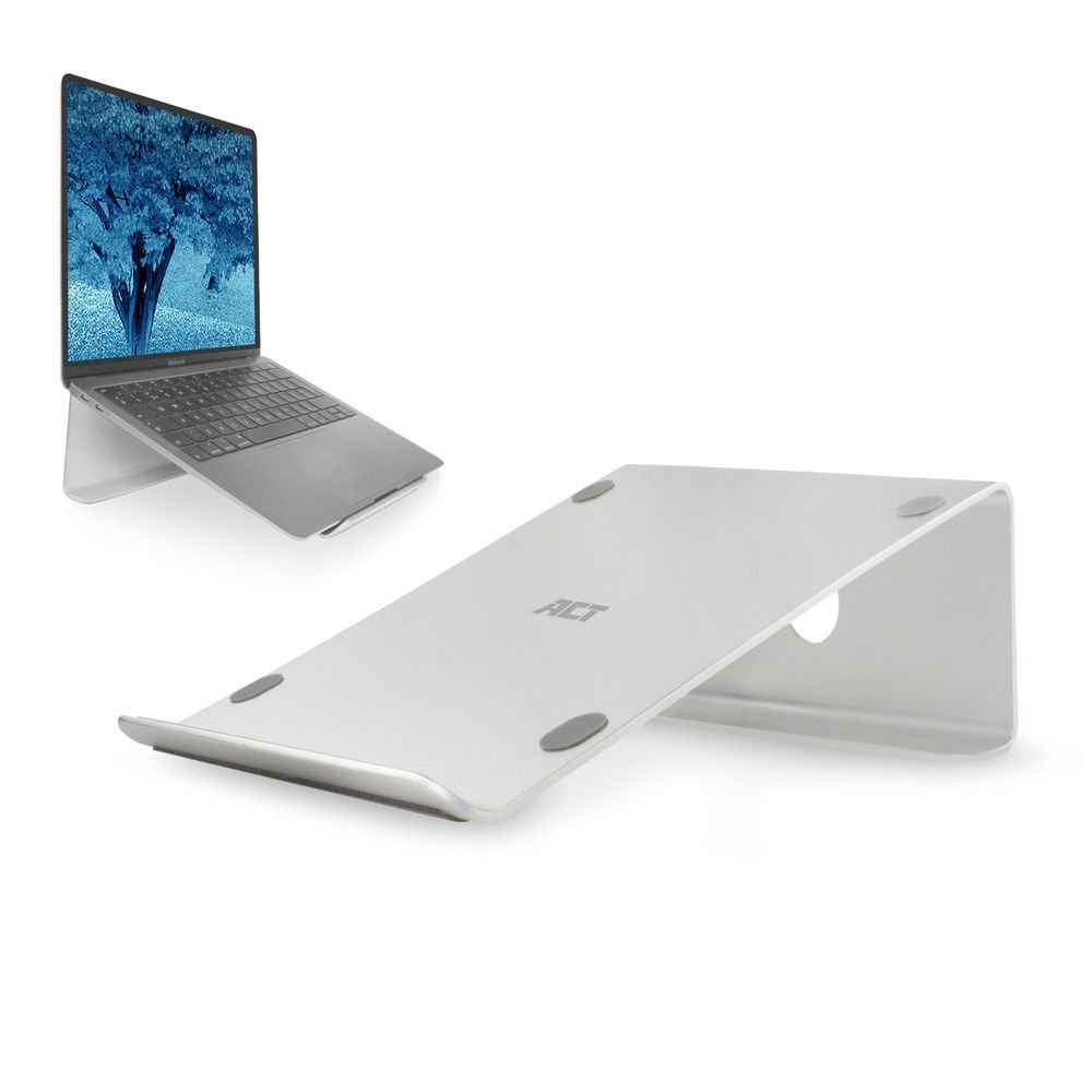 ACT Laptop stand aluminium - * - Bestphone ApS