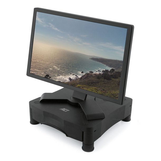 ACT Monitor stand with one drawer, adjustable height