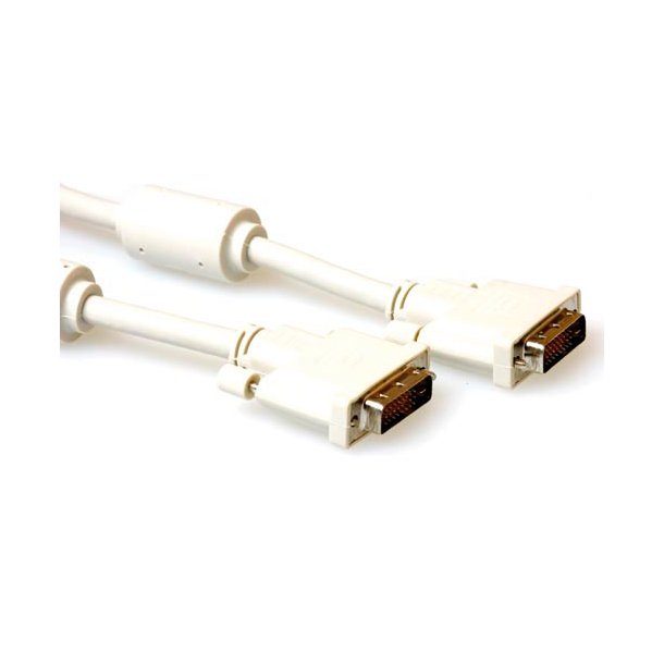 ACT DVI-D Dual Link cable male - male, High Quality    1,80 m