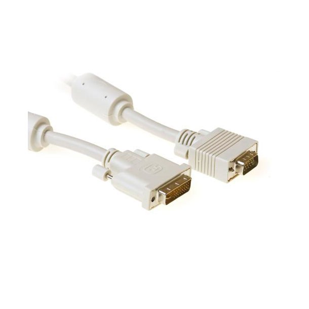 ACT High quality Conversion cable DVI-A male to VGA male   2,00 m