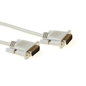 ACT 1.8 metre Serial 1:1 connection cable 15 pin D-sub male - 15 pin D-sub male