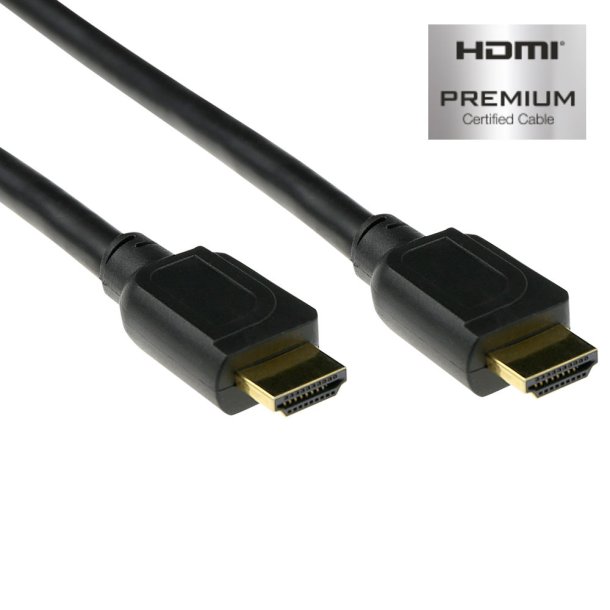 ACT 1.5 meter HDMI High Speed Ethernet premium certified cable HDMI-A male - HDMI-A male