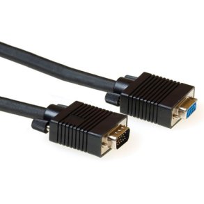 ACT 7 metre High Performance VGA extension cable male-female black