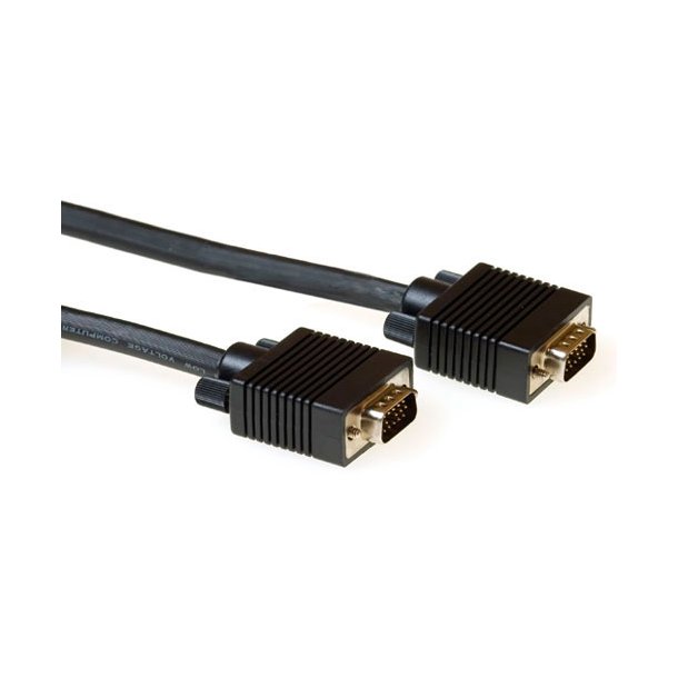 ACT VGA CABLE MOLDED HD15M/M 3.00M