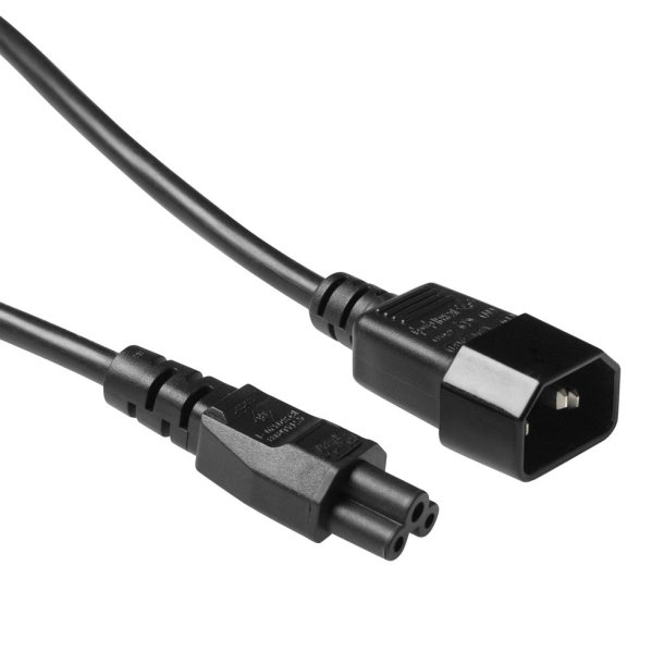 ACT POWERCORD C14-C5 BLACK   2.00M