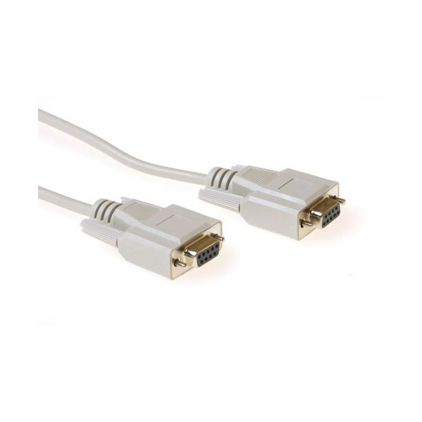 ACT 3 metre Serial interlink connection cable 9 pin D-sub female - 9 pin D-sub female