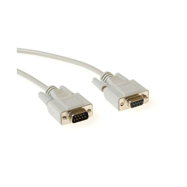 ACT Serial printer cable 9 pin D-sub male - 9 pin D-sub female  3 m