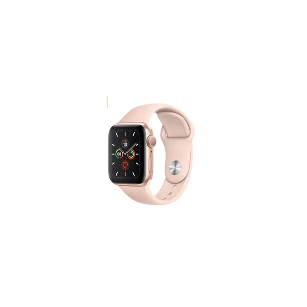 Apple Watch Series 5 (GPS) 40mm Gold Aluminum Case with Pink Sand Sport Band