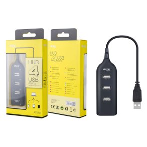 MTK 4-Ports USB 2.0 - Sort