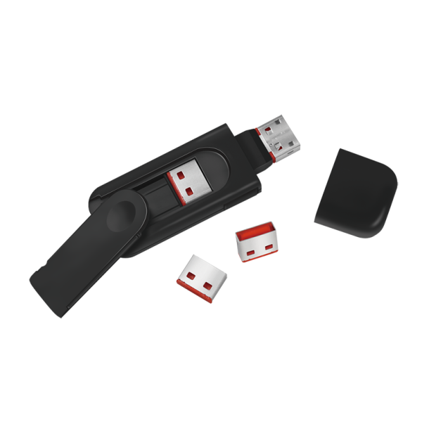 USB-A port blocker (1x key and 4x locks)