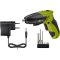Mini cordless screwdriver 3.6 V with LED light