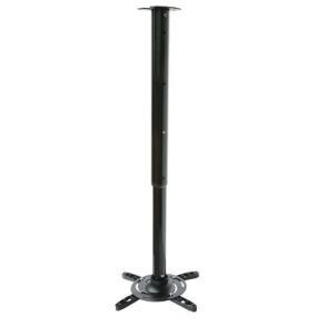 SBox Projektorbeslag i sort - 600 - 1020 mm - Max 15 kg