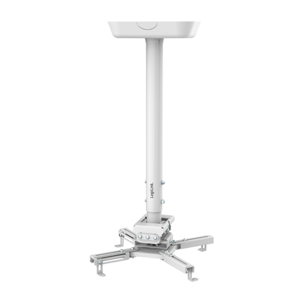 Projector mount, arm length: 595-895 mm, white