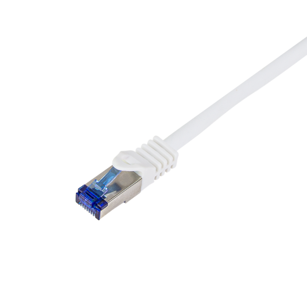 Patch cable Ultraflex, Cat.6A, S/FTP, white, 2 m