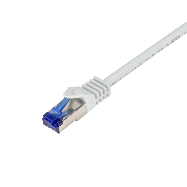 Patch cable Ultraflex, Cat.6A, S/FTP, grey, 15 m