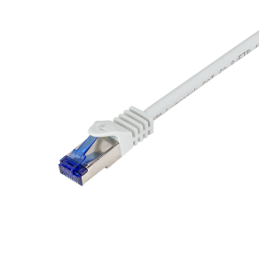 Patch cable Ultraflex, Cat.6A, S/FTP, grey, 1 m