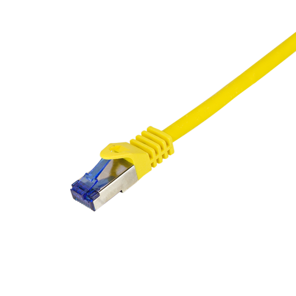 Patch cable Ultraflex, Cat.6A, S/FTP, yellow, 2 m