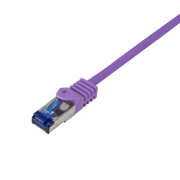 Patch cable Ultraflex, Cat.6A, S/FTP, purple, 20 m