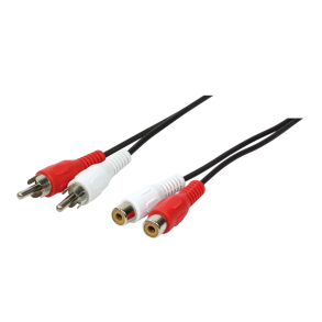 LogiLink Phono forlnger kabel 5 m