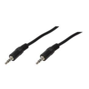 Mini Jack kabel - M - M - 0,2 m