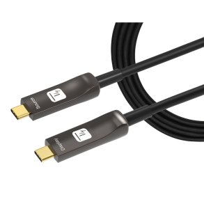 Techly Active USB-C? M/M AOC Fiber Optic Cable 4K 10m