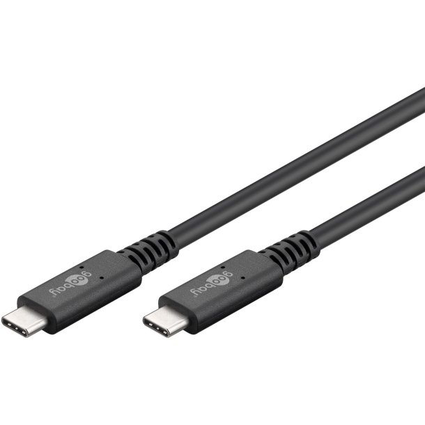 Goobay USB-C male male - Sync & Charge USB-C? Cable, USB4? Gen 3x2, 240 W, 0.7 m