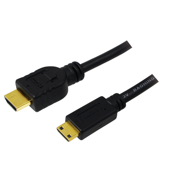 1 Meter Cable HDMI to HDMI Mini High Speed w.E.