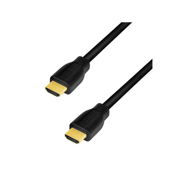 LogiLink HDMI cable, A/M to A/M, 4K/60 Hz, CCS, black, 1 m