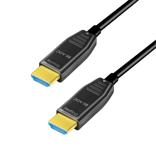 HDMI cable, A/M to A/M, 8K/60 Hz, AOC, black, 10 m