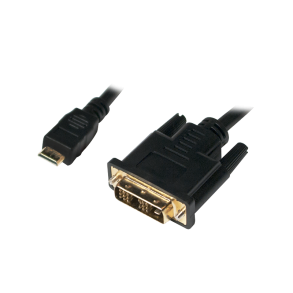 Logilink Mini HDMI til DVI-D M 18+1