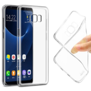 Transparent bagcover til iPhone 16 Plus