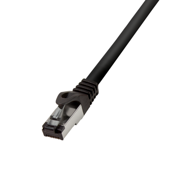 Patch cable PrimeLine, Cat.8.1, S/FTP, black, 20 m