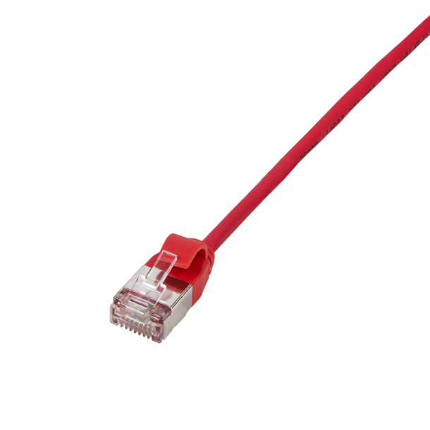 CAT.6A patch cable Ultraflex SlimLine, red, 2.0m