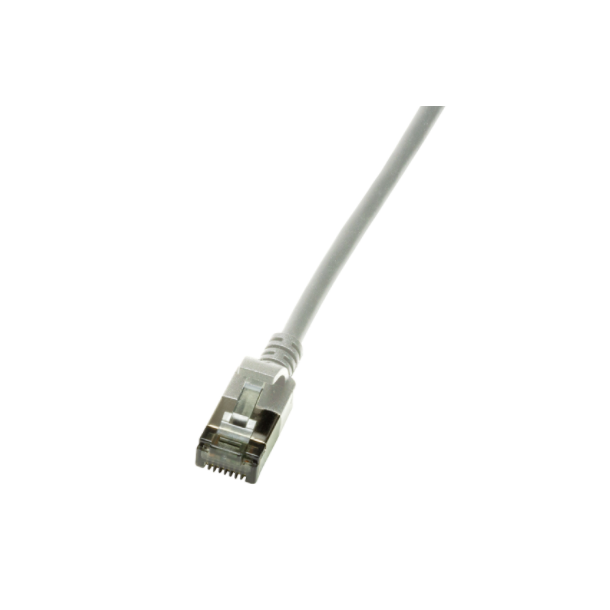 CAT6A patch cable Ultraflex SlimLine, grey, 5.0m