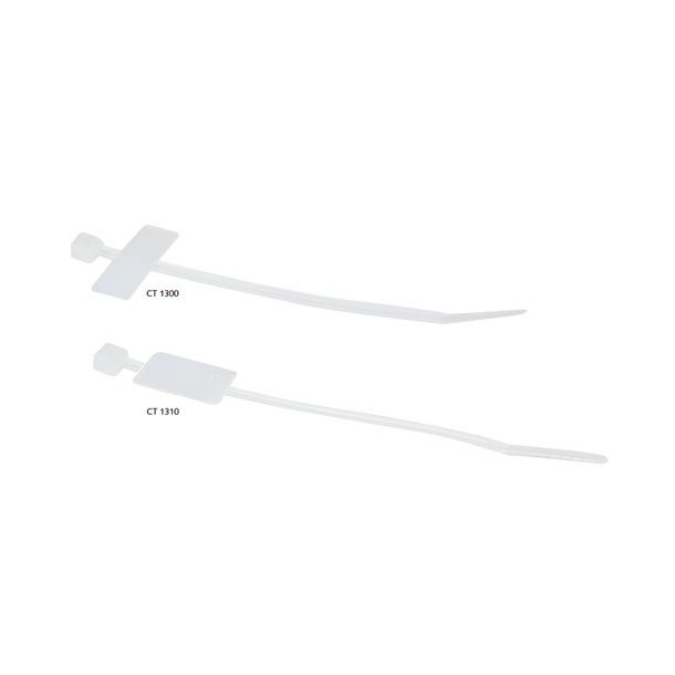 ACT Cable ties - for cable marker, length 100 mm, width 2.5 mm