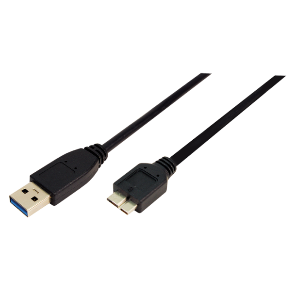 LOGILINK USB 3.0 CABLE A-MALE TO B-MICRO MALE 1M.