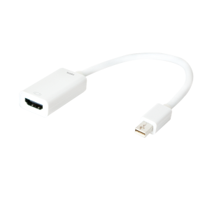 LogiLink® Mini DisplayPort 1.2 to HDMI Adapter (Active Type)