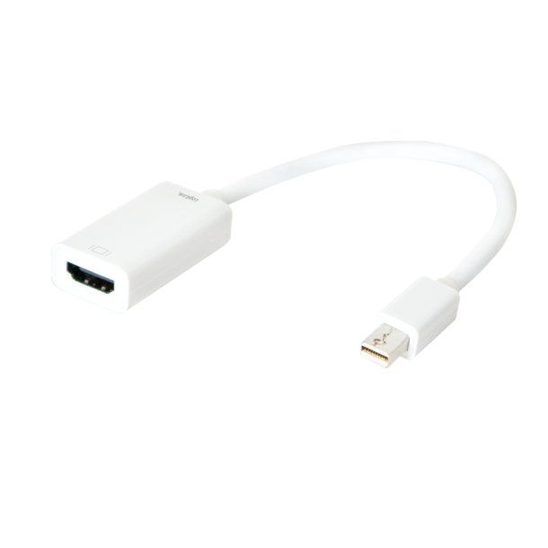 LogiLink® Mini DisplayPort 1.2 to HDMI Adapter (Active Type)