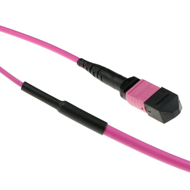 ACT 25 meter Multimode 50/125 OM4(OM3) polarity A fiber trunk cable with MTP/MPO female connectors