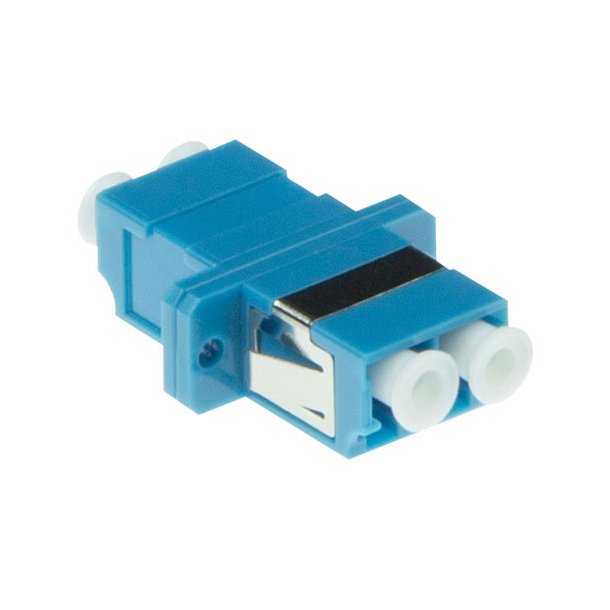 ACT Fiber optic LC duplex adapter singlemode OS2