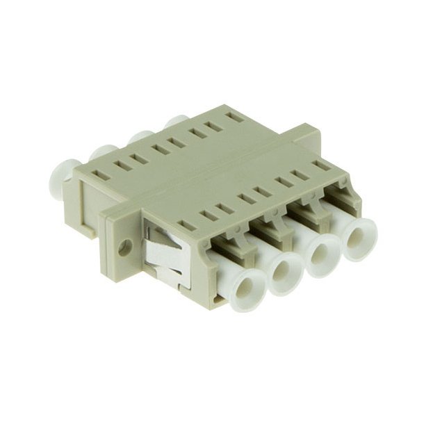 ACT Fiber optic LC quad adapter OM1/OM2