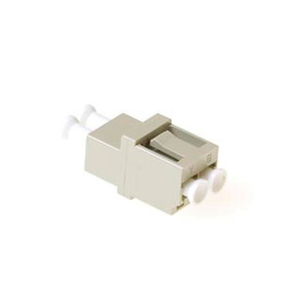 ACT Fiber optic LC duplex adapter multimode square