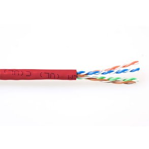 ACT CAT6 U/UTP stranded patch red 305 m