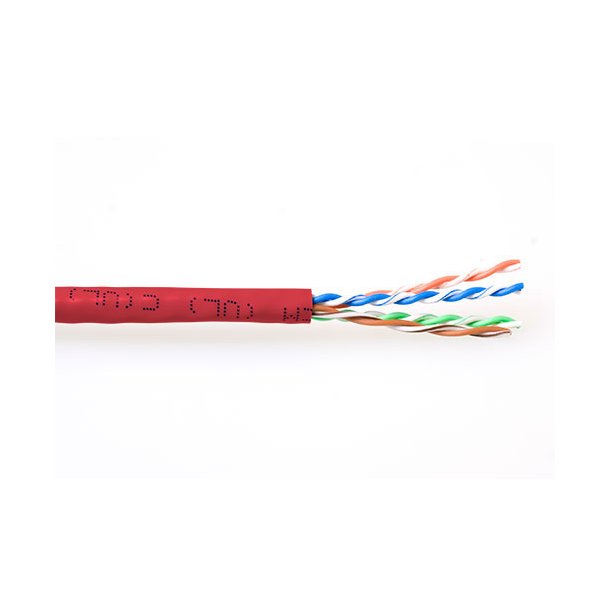 ACT CAT6 U/UTP stranded patch red 305 m