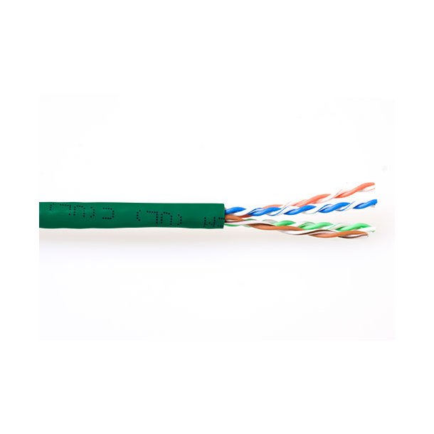 ACT CAT6 U/UTP stranded patch green 305 m