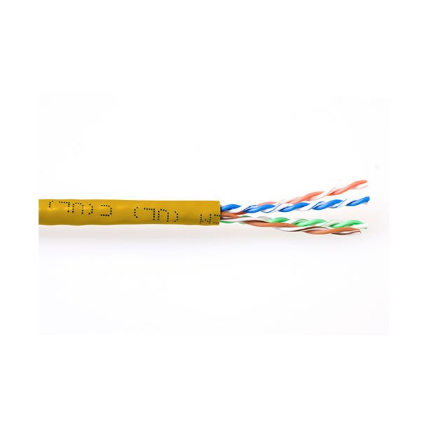 ACT CAT6 U/UTP stranded patch yellow 305 m