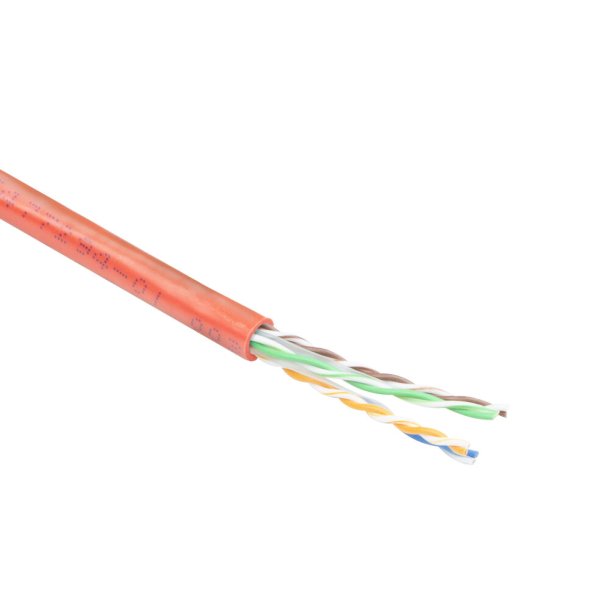 ACT CAT6A U/UTP PVC patch 305 m red